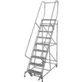 Rolling Ladder,Steel,120In. H.,