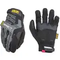 Impact Resistant Gloves, Synthetic Leather, D30, Armortex Palm Material, Black/Gray, 1 PR