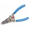 Channellock Convertible Retaining Ring Pliers, For Bore Dia.: 1/4" to 1", Tip Angle: 0&deg;, 90&deg;