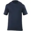 Fire Navy Station Wear Short Sleeve T-Shirt, 2XL, Cotton, Fits Chest Size 52 in