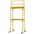 MetalTech Steel Scaffold Tower with 500 lb. Load Capacity, 12 ft. Platform Height