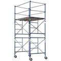 MetalTech Steel Scaffold Tower with 1000 lb. Load Capacity, 10 ft. Platform Height