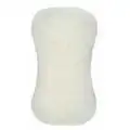 Polyester Sponge, 7-1/4" L x 4" W, White