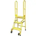Rolling Ladder,Steel,60In. H.,