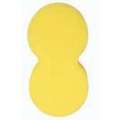 Polyester Sure Grip Sponge, 8-1/2" L x 4-1/2" W, Yellow