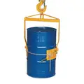 Vertical Drum Lifter/Dispenser, Manual, 800 lb. Load Capacity, 8"Overall Length, Steel