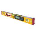 Stabila Aluminum Electronic Level, 24" Length, Nonmagnetic, Top Read: Yes