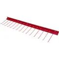 Imperial Red Steel Wiper Blade Rack, Easy Mount