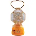 Magnetic Safety Light, LED, (2) D Batteries (Not Included), Flashes per Minute 60, 9" Height