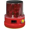 Rechargeable Safety Light, LED, Solar, Flashes per Minute 60, 100, 100, 120, 5-1/2" Height