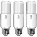 GE Lighting 9.0 Watts LED Lamp, A19, Medium Screw (E26), 800 Lumens, 5000K Bulb Color Temp., 3 PK
