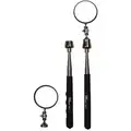 Pick-Up Tool/Inspection Mirror: Magnetic, Telescoping, 2-3/8 in Mirror, 10 in Lg, 1/2 in Dia