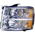 Chevrolet Head Lamp Assembly Driver Side Lamp, 2007 - 2013, Clear