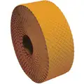 Pavement Marking Tape, Reflective Yellow, 90 ft. Length, 4" Width, 1/16" Height