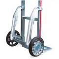 Stair and Curb Climber Attachment for Hand Trucks, Load Capacity 500 lb, 17" x 1-1/2" x 6"