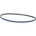 Norton Sanding Belt: 1/2 in W, 24 in L, Coated, Zirconia Alumina, 80 Grit, Medium, R823P BlueFire