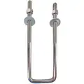 304 Stainless Steel U-Bolt with Plain Finish, For Pipe Size: 5", 1EA