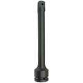 Westward Impact Socket Extension, Alloy Steel, Black Oxide, Overall Length 10", Input Drive Size 3/4"