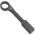 Striking Wrench, Alloy Steel, Black Oxide, Head Size 1-9/16", Overall Length 12", 45 &deg;