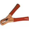 50 Amp Red Battery Clamp Copper Plated