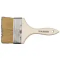 4" Chip Hog Hair Paint Brush, Soft, for All Paint & Coatings, 1 EA