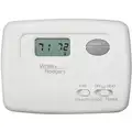 Emerson Low Voltage Thermostat: Digital, Heat or Cool, Manual, Cool-Emergency Heat-Heat-Off, Adj