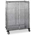 Wire Security Cart,900 Lb.,48