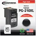 Innovera Ink Cartridge: PG210XL, Remanufactured, Canon, PIXMA, Black
