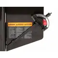 Sawstop Table Saw: 120V AC, 14A, 10 in Blade Dia., 52 in Max. Cut Wd Right of Blade