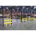 Floor Mounted Guard Rail System; 42" H x 6 ft. L