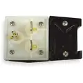 Hubbell Wiring Device-Kellems 30A Industrial Grade Angle Straight Blade Plug, Black; NEMA Configuration: 6-30P