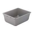 Nesting Container, Gray, 9-1/2" H x 19" L x 24-1/2" W, 1 EA