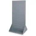 Louvered Floor Rack with 0 Bins, 35-3/4"W x 32"D x 75-1/8"H, Number of Sides: 2