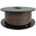 100 ft. Plastic Primary Wire with 1 Conductor(s), 18 AWG, 50 V, Brown