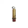 Air Safety Valve: Hard Seat, 1/2 in (M)NPT Inlet (In.), 150 psi Preset Setting (PSI)