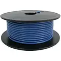 100 ft. Plastic Primary Wire with 1 Conductor(s), 18 AWG, 50 V, Blue