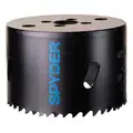 Spyder Hole Saw, Primary Material Application Wood, Bi-Metal Tooth Material, 4-1/2" Saw Dia.