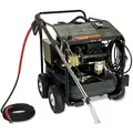 Mi-T-M Light Duty (0 to1999 psi) Electric Cart Pressure Washer, Hot Water Type, 2.0 gpm, 1500 psi