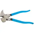 Fencing Pliers, Dipped Handle, Jaw Length: 3/4", Jaw Width: 3", Max. Jaw Opening: 1-3/8"