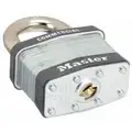 Master Lock Keyed Alike, Padlock, Steel, Shackle Type Standard Shackle, Vertical Shackle Clearance 1 in