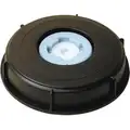 Polypropylene Liquid Storage Container Cap, Black, For Use With Intermediate Bulk Containers