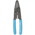 Channellock Wire Stripper: 22 AWG to 10 AWG, 8 1/4 in Overall Lg, Cut, Standard Cushion Grip, 22 AWG to 10 AWG, 908
