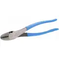 Channellock Diagonal Cutting Pliers, Cut: Side, Jaw Width: 1-1/16", Jaw Length: 1-1/64", ESD Safe: No