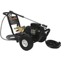 Mi-T-M Medium Duty (2000 to 2799 psi) Electric Cart Pressure Washer, Cold Water Type, 2.8 gpm, 2000 psi