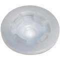 Drum Plug, White, Polyethylene, Polyethylene, 2" Dia., For Use With Polyethylene Drums