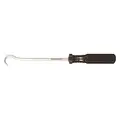 Hook Pick: Steel, 1 Pieces, 5 1/16 in Overall Lg , O-Ring Removal, Marking Metal