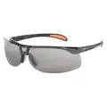 Honeywell Uvex Protege Anti-Fog, Hydrophilic, Hydrophobic, Scratch-Resistant Safety Glasses , Gray Lens Color