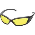 Revision Military Anti-Fog, Scratch-Resistant Ballistic Safety Glasses , Yellow Lens Color