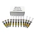 Supercool A/C Dye Syringes Refills: A/C Dye Syringe, Automotive A/C, Plastic, 7 in Overall L, 12 PK
