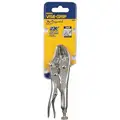 Curved Jaw Locking Pliers, Jaw Capacity: 1-1/8", Jaw Length: 7/8", Jaw Thickness: 1/4"
